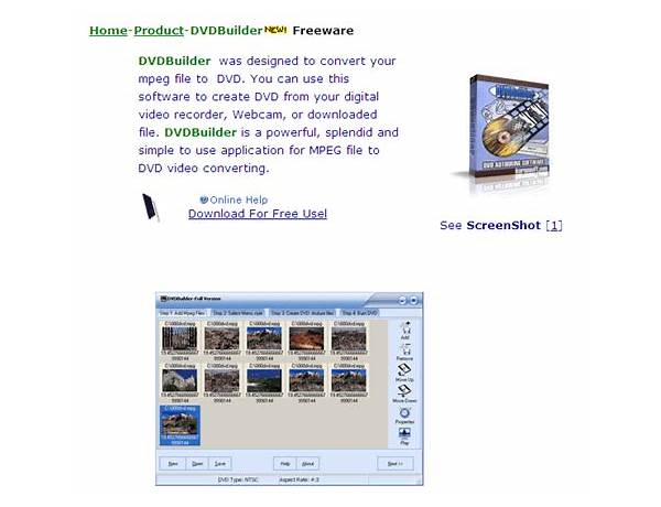 DVDBuilder for Windows - Download it from Habererciyes for free